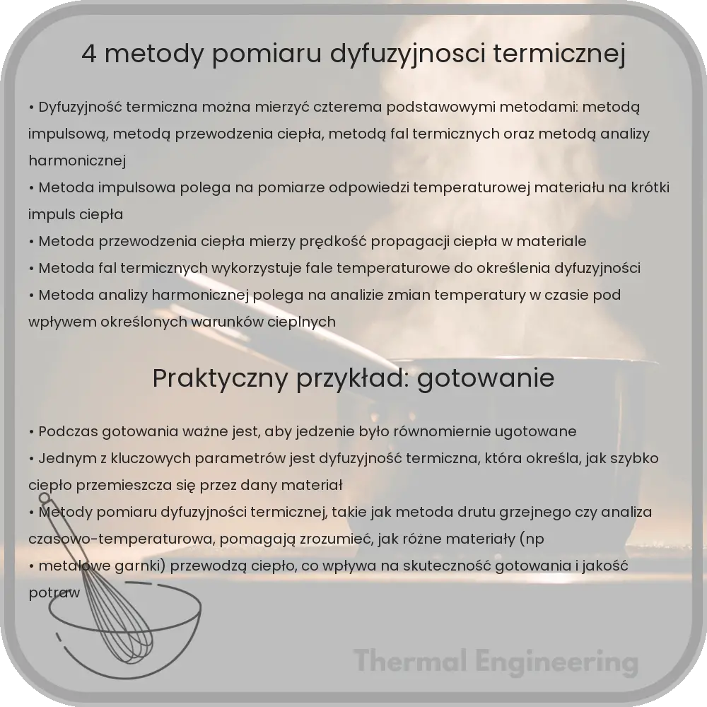4 Metody Pomiaru Dyfuzyjności Termicznej
