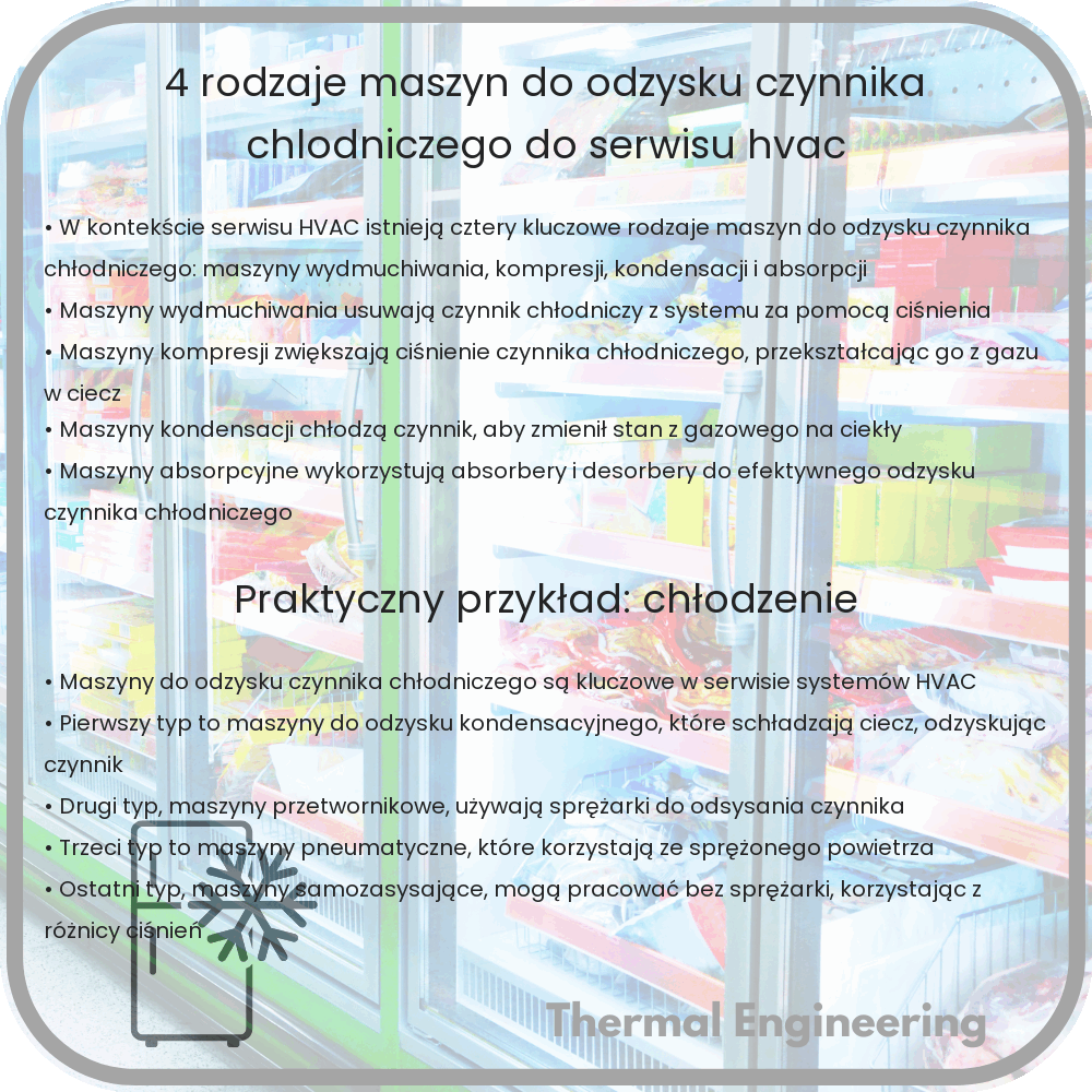 4 Rodzaje Maszyn do Odzysku Czynnika Chłodniczego do Serwisu HVAC