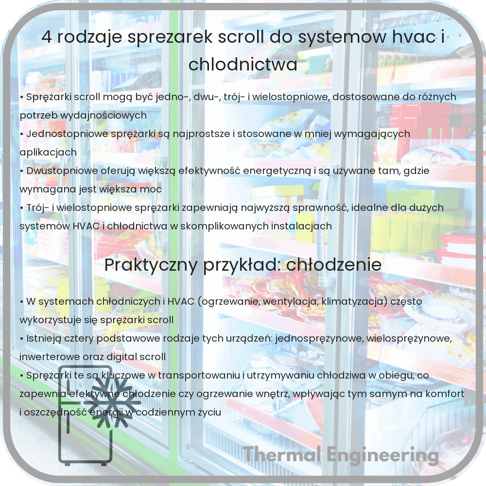 4 Rodzaje Sprężarek Scroll do Systemów HVAC i Chłodnictwa