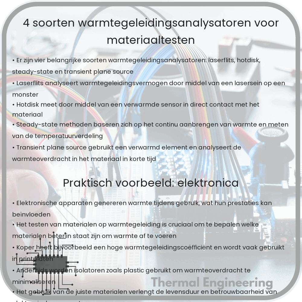 4 Soorten Warmtegeleidingsanalysatoren voor Materiaaltesten