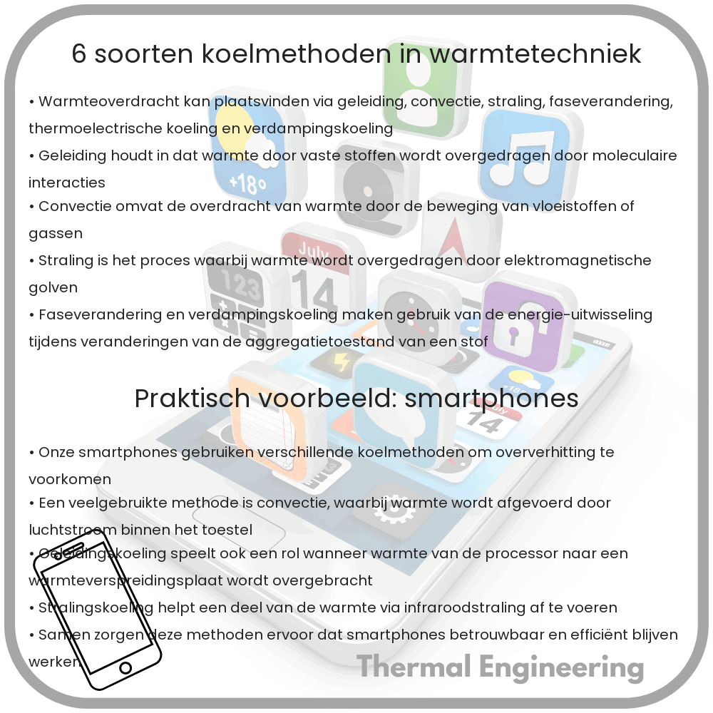 6 Soorten Koelmethoden in Warmtetechniek