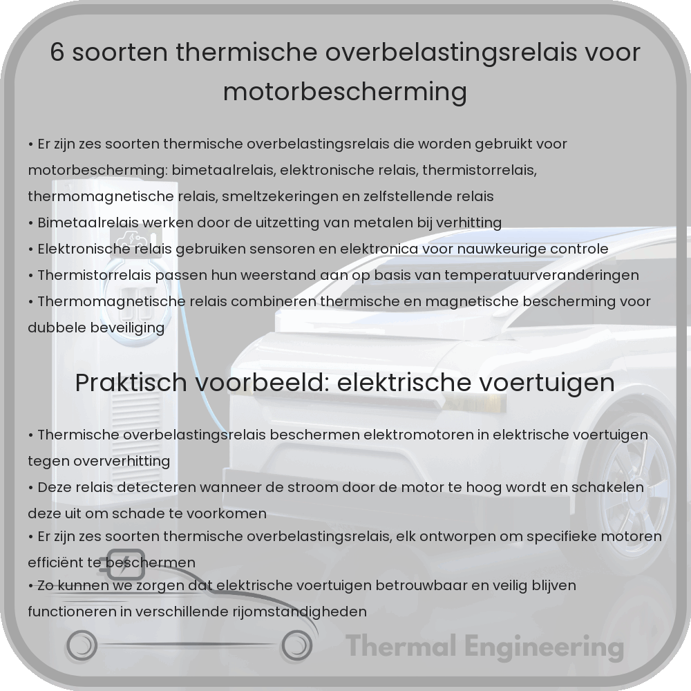 6 Soorten Thermische Overbelastingsrelais voor Motorbescherming