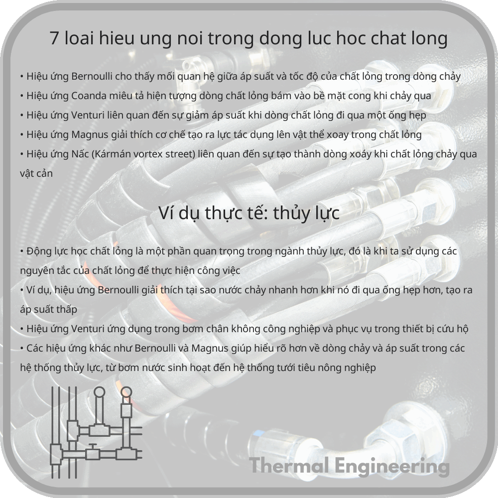 7 Loại Hiệu Ứng Nổi Trong Động Lực Học Chất Lỏng