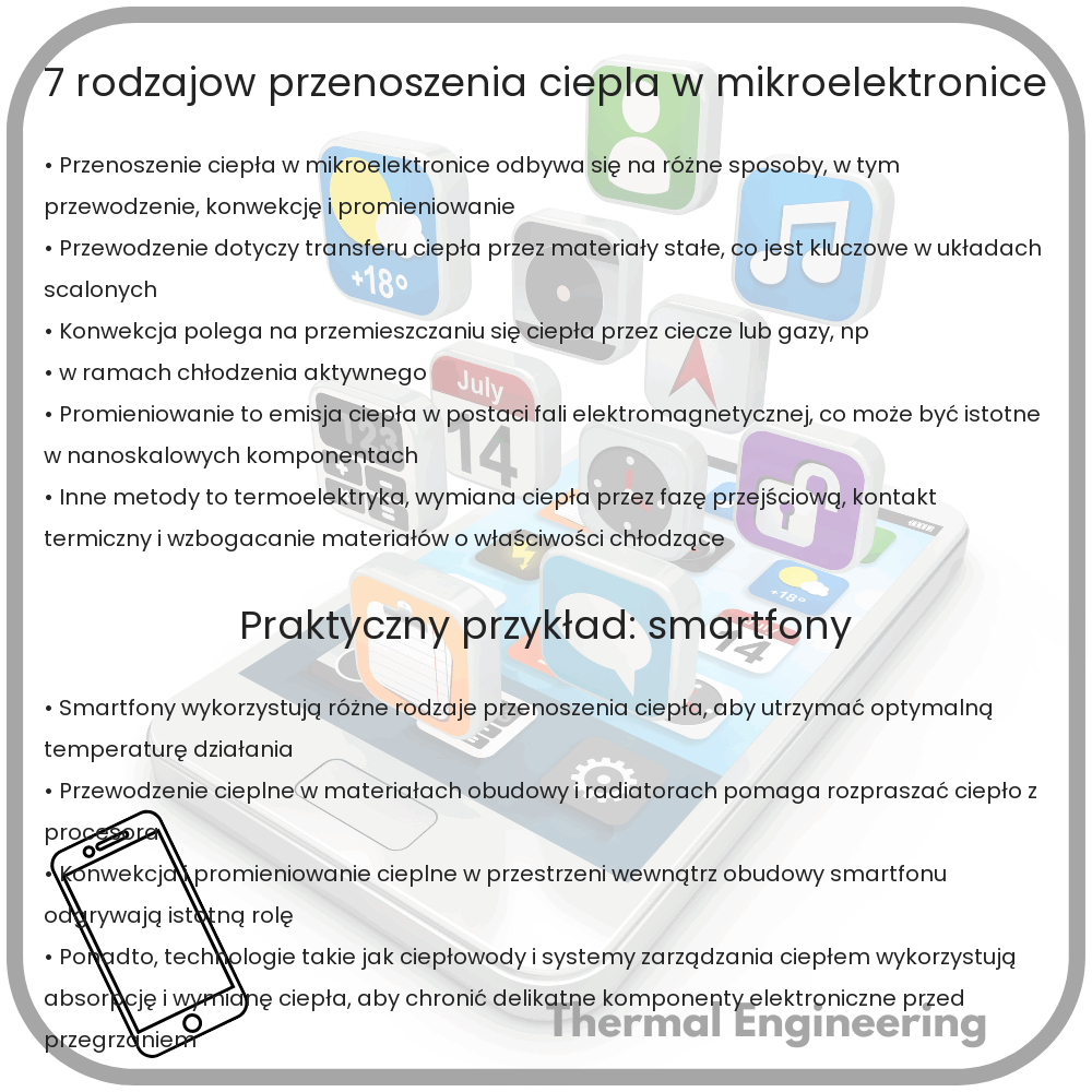 7 Rodzajów Przenoszenia Ciepła w Mikroelektronice