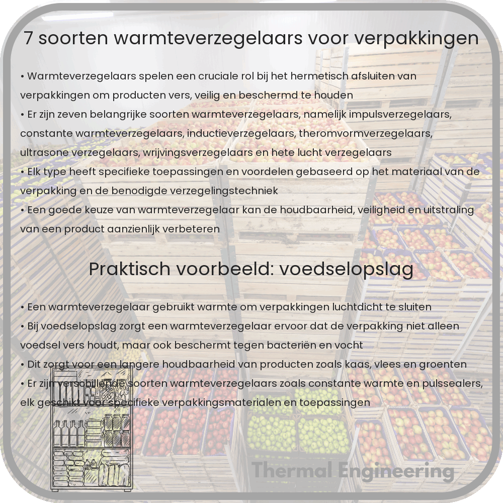 7 Soorten Warmteverzegelaars voor Verpakkingen