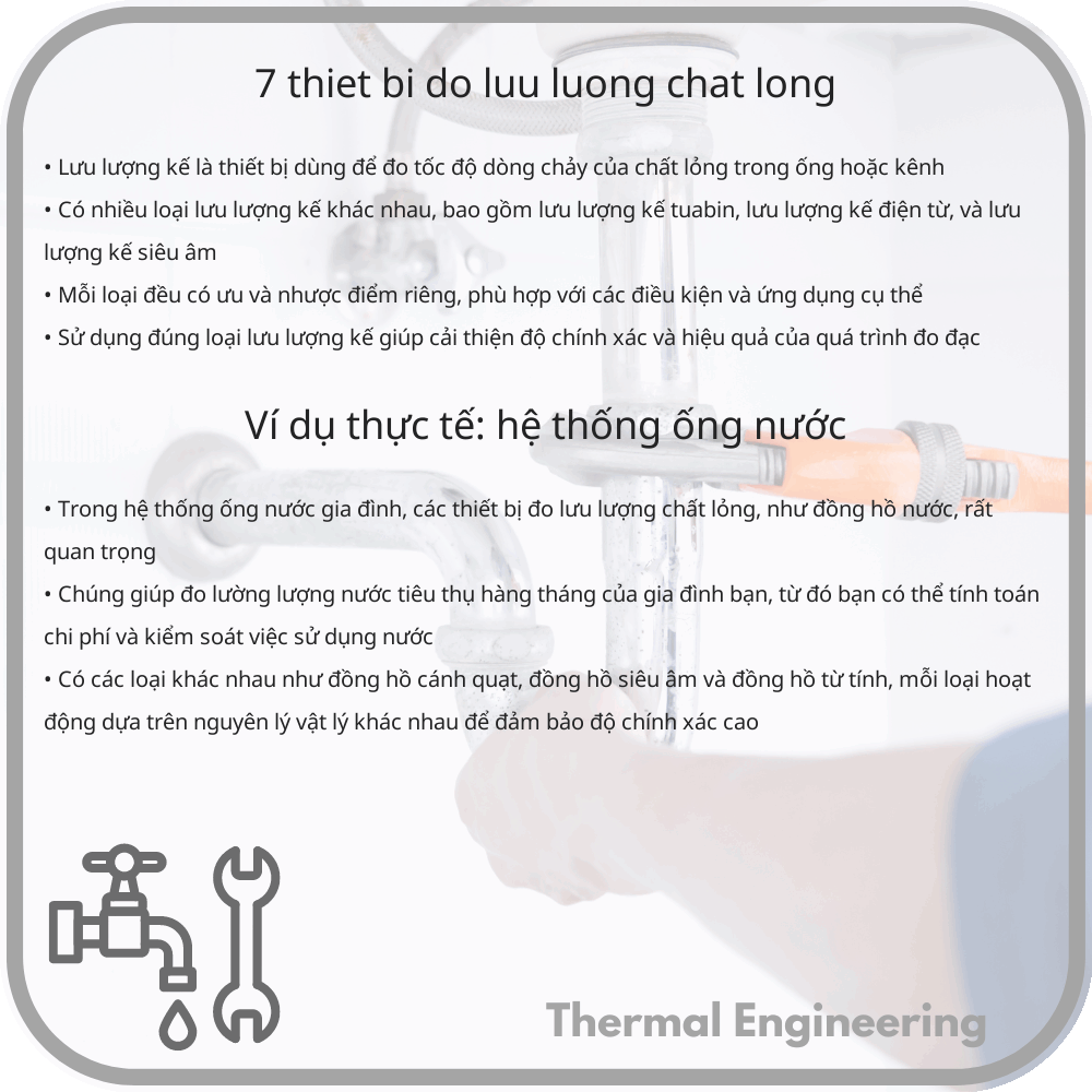 7 Thiết Bị Đo Lưu Lượng Chất Lỏng