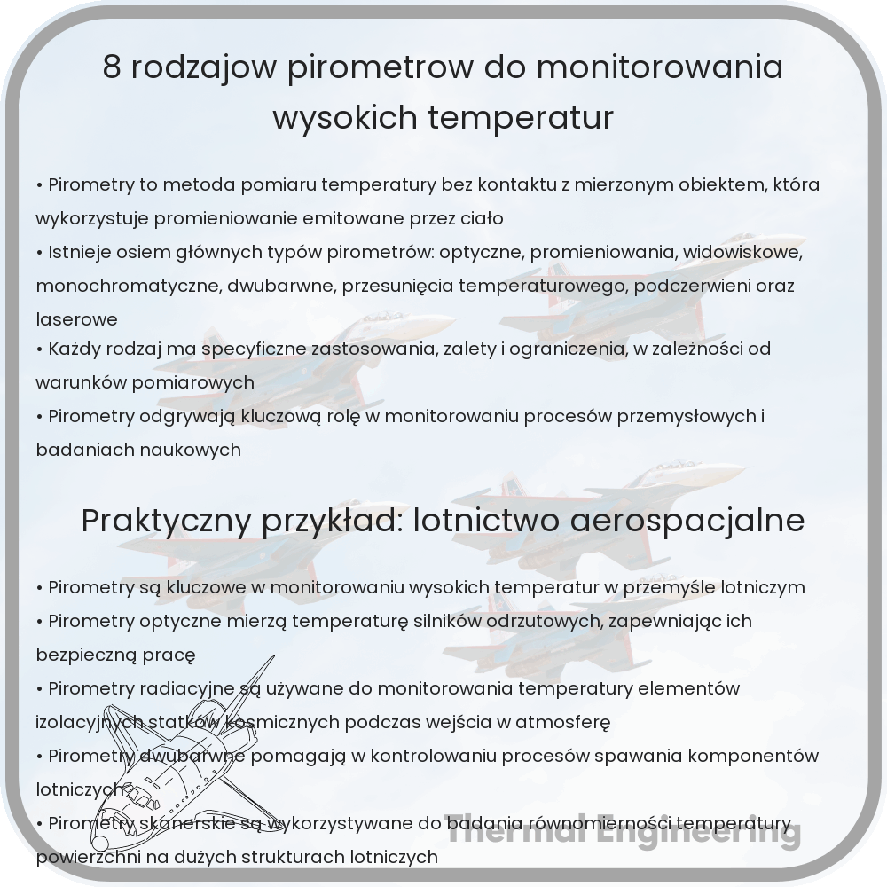 8 Rodzajów Pirometrów do Monitorowania Wysokich Temperatur