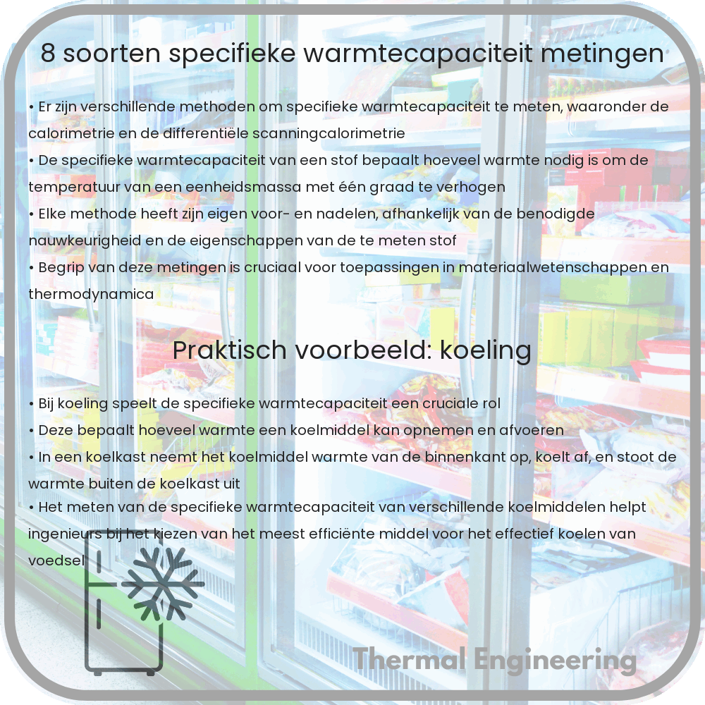 8 Soorten Specifieke Warmtecapaciteit Metingen