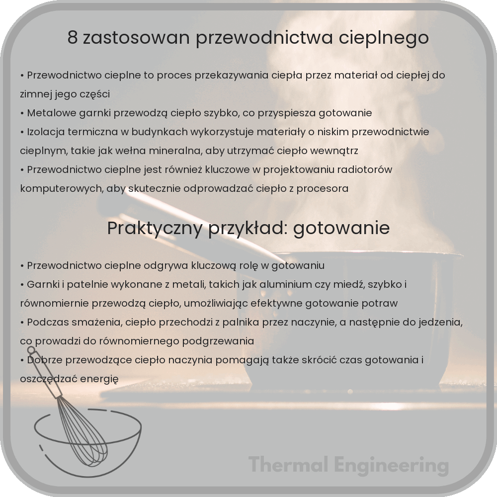 8 Zastosowań Przewodnictwa Cieplnego