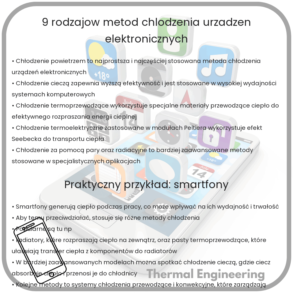 9 rodzajów metod chłodzenia urządzeń elektronicznych