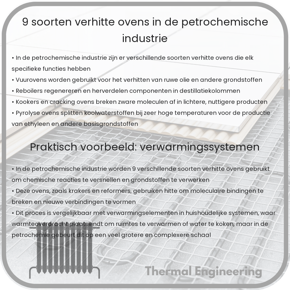 9 Soorten Verhitte Ovens in de Petrochemische Industrie