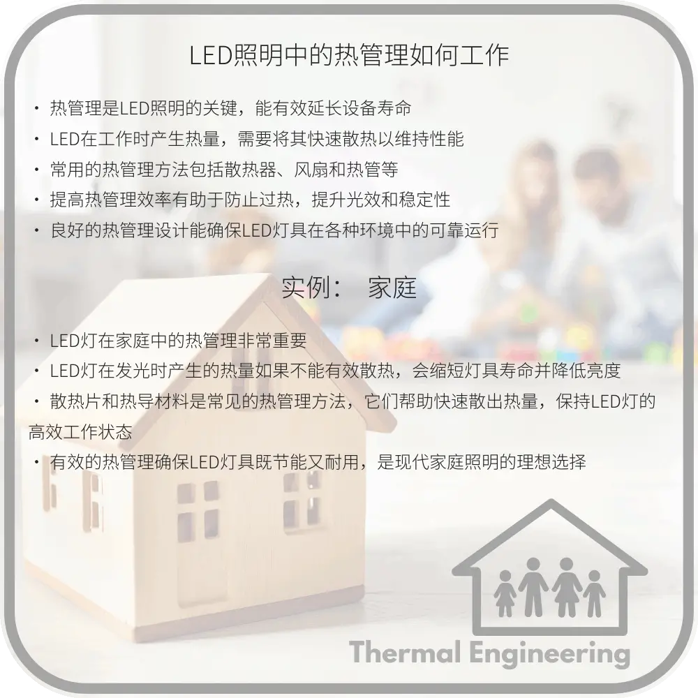 LED照明中的热管理如何工作