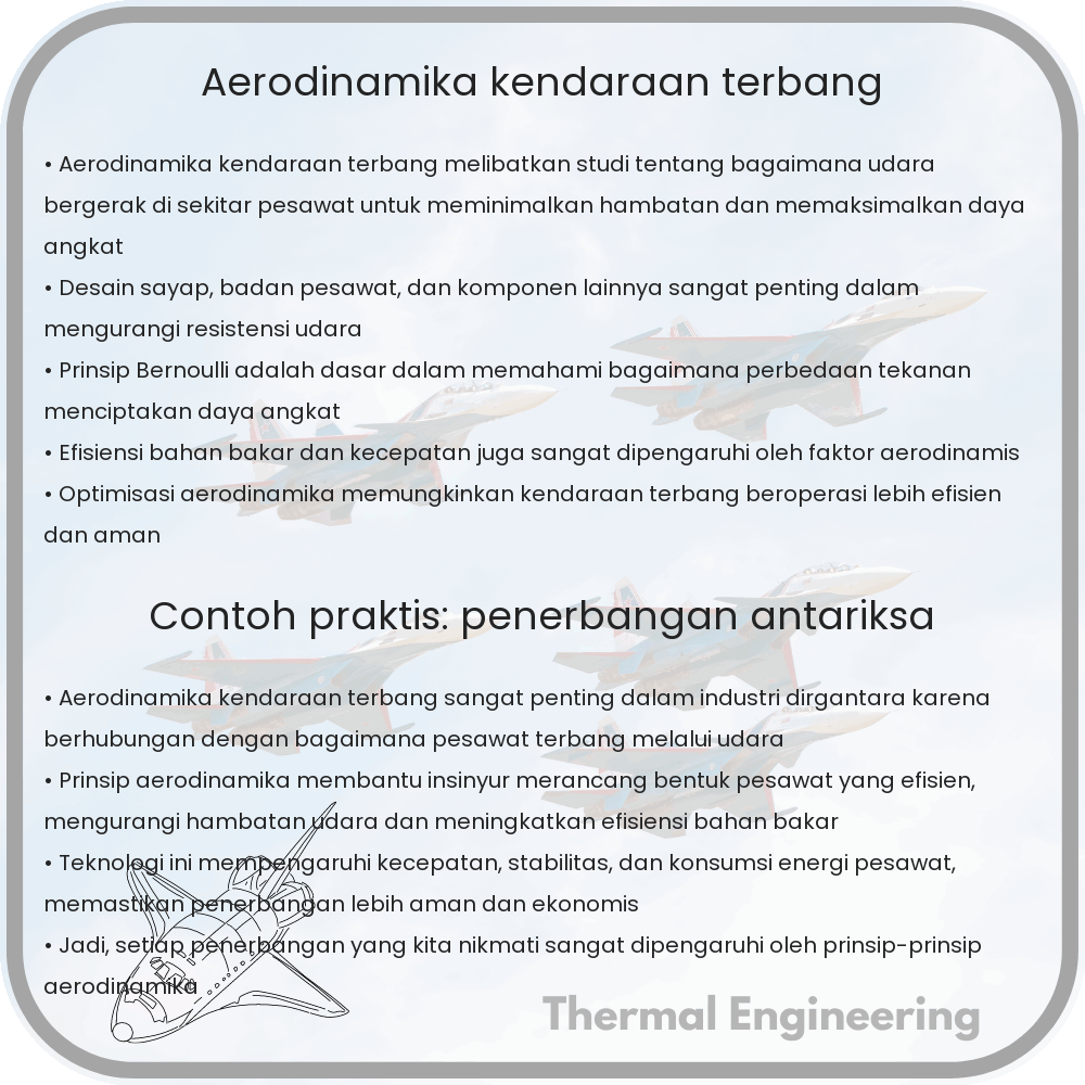 Aerodinamika Kendaraan Terbang