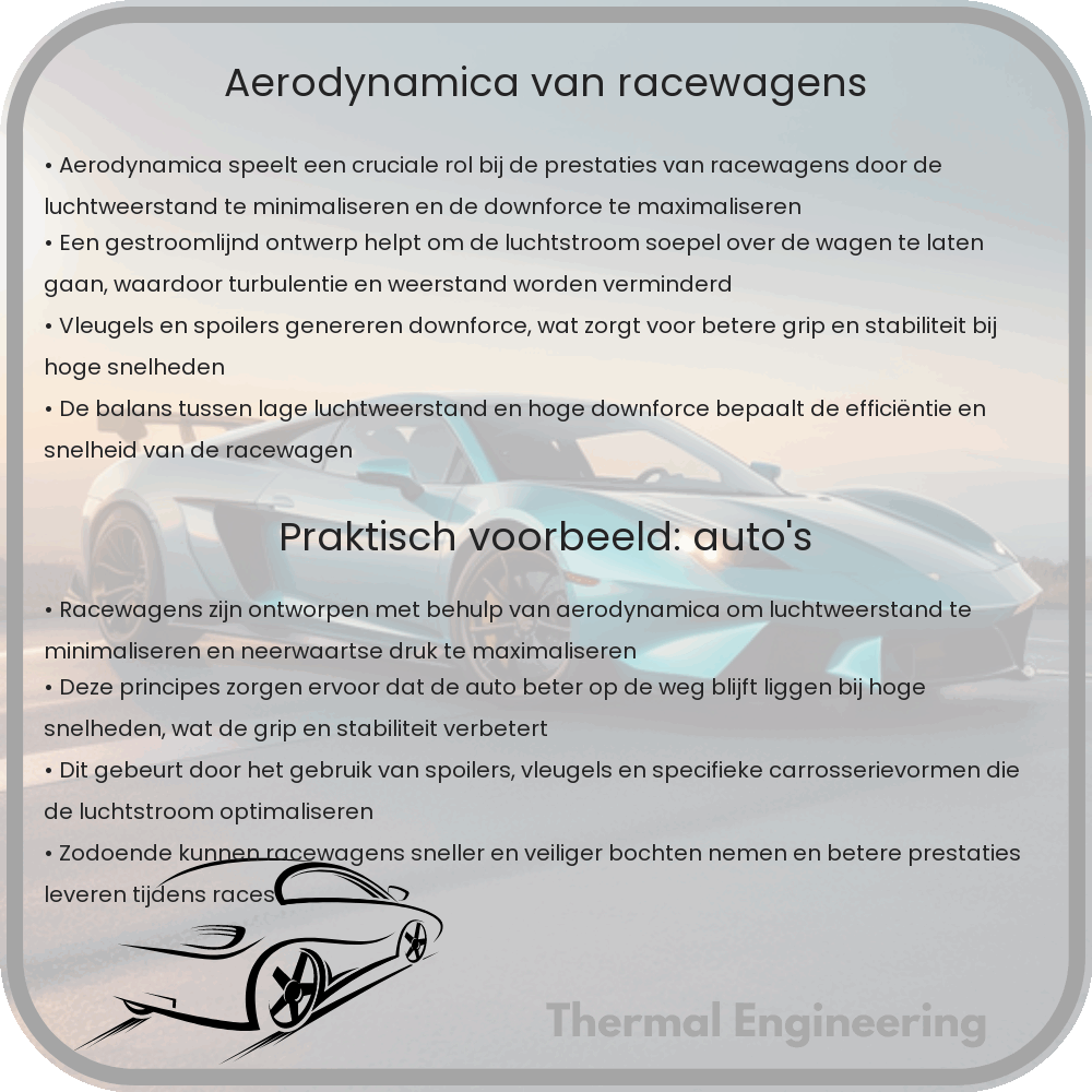 Aerodynamica van racewagens