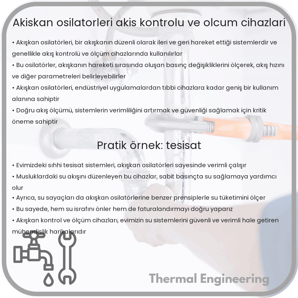 Akışkan Osilatörleri | Akış Kontrolü ve Ölçüm Cihazları