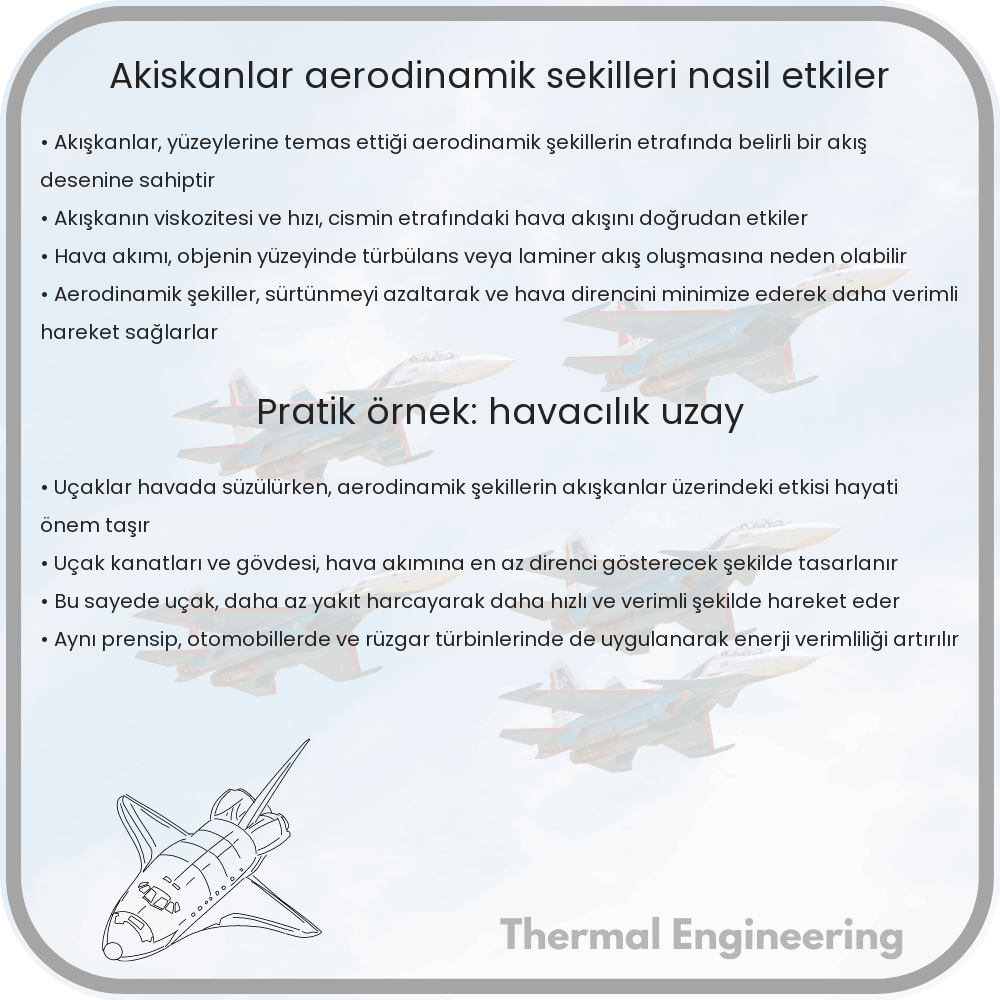 Akışkanlar Aerodinamik Şekilleri Nasıl Etkiler?