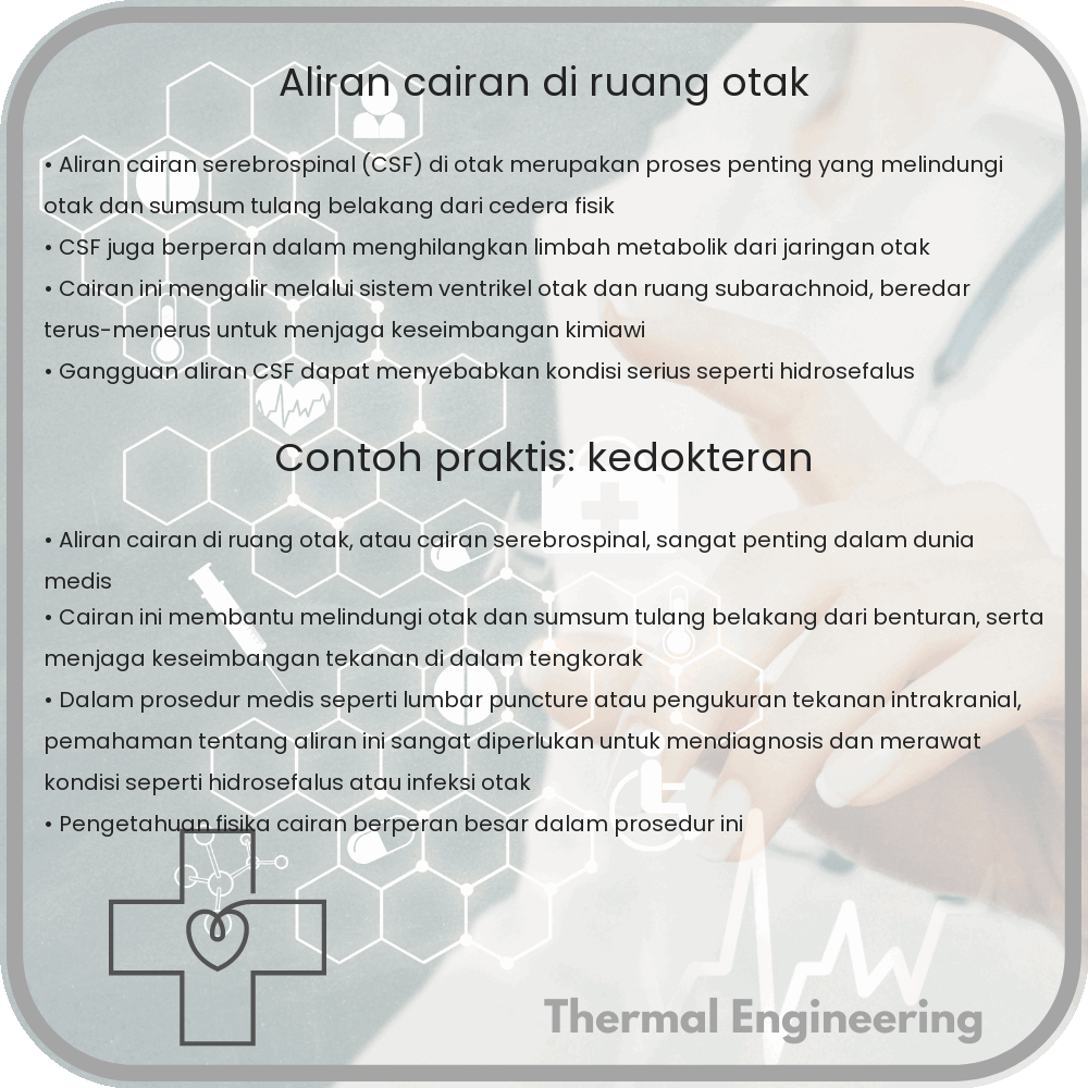 Aliran Cairan di Ruang Otak