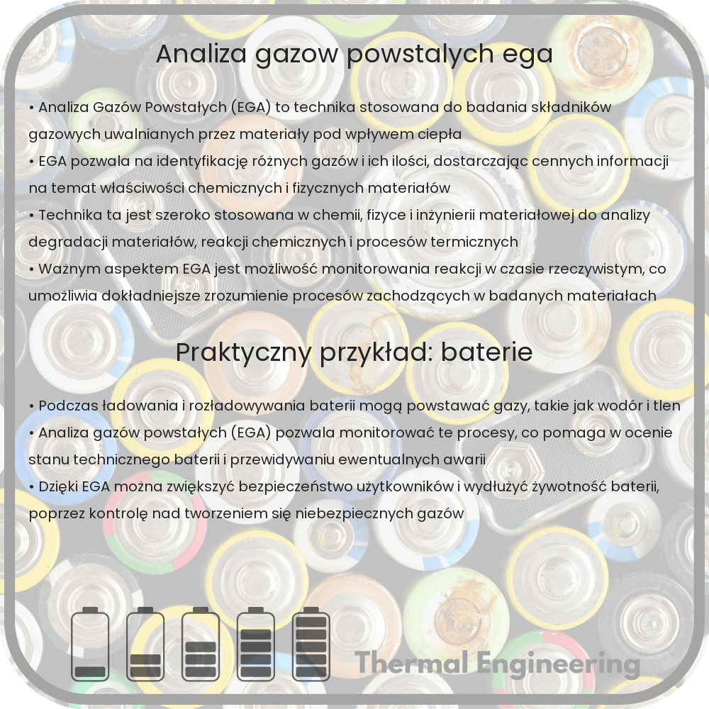 Analiza Gazów Powstałych (EGA)