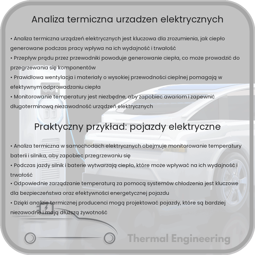 Analiza Termiczna Urządzeń Elektrycznych