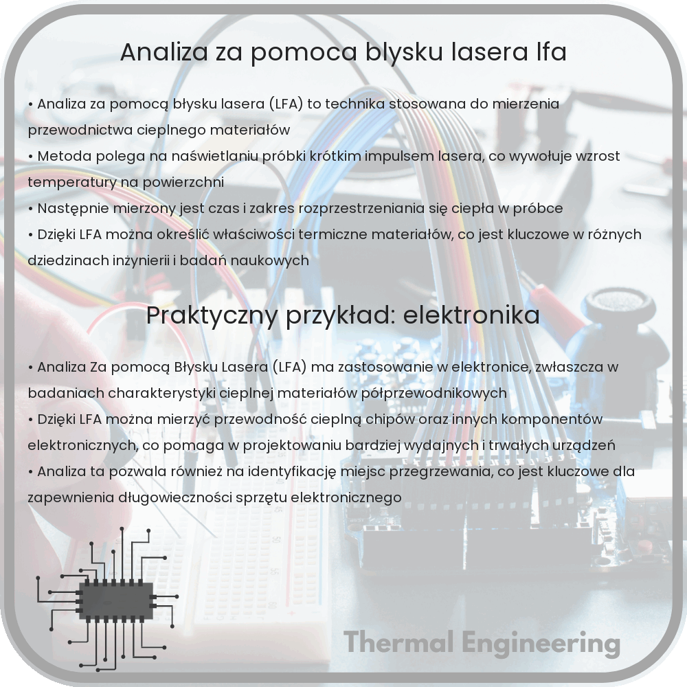 Analiza Za pomocą Błysku Lasera (LFA)