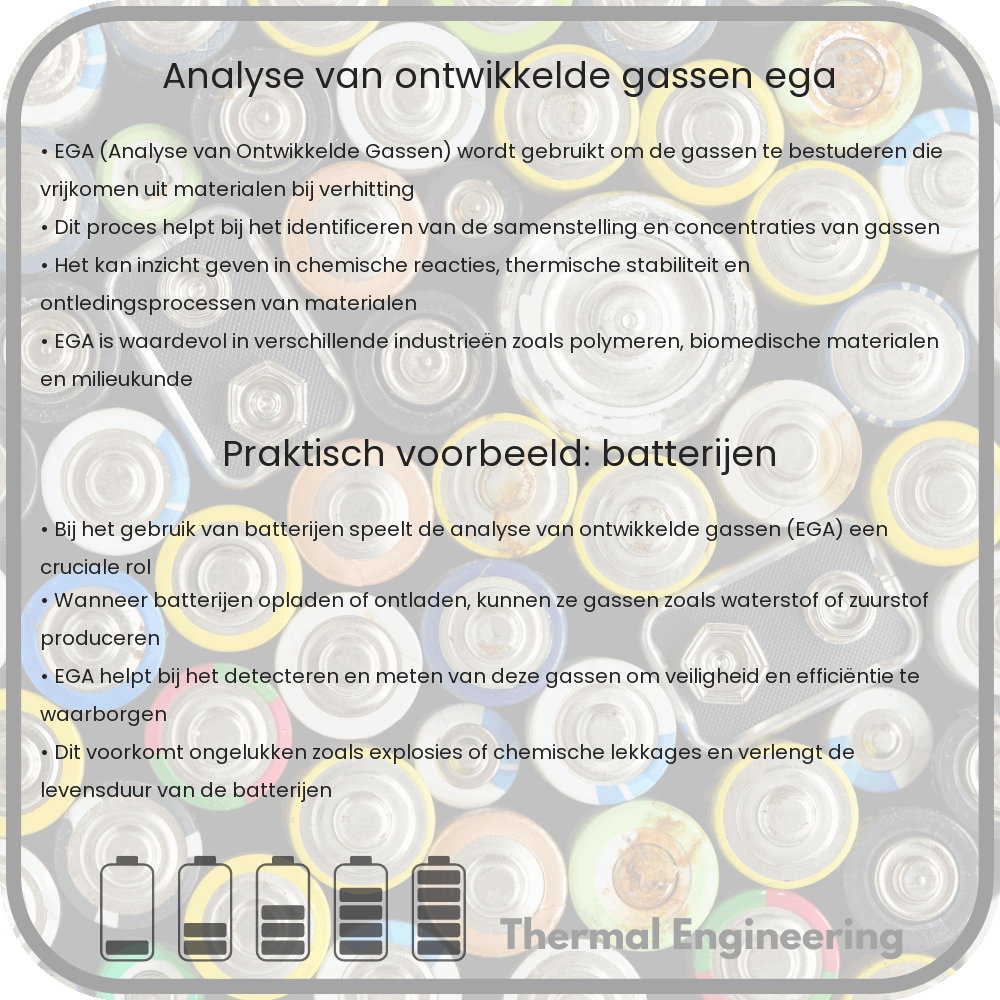 Analyse van Ontwikkelde Gassen (EGA)