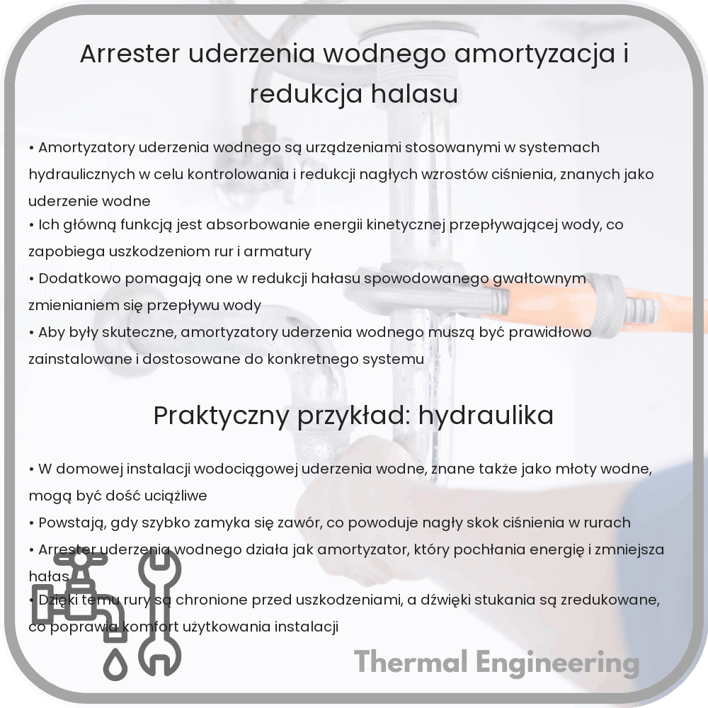 Arrester Uderzenia Wodnego | Amortyzacja i Redukcja Hałasu