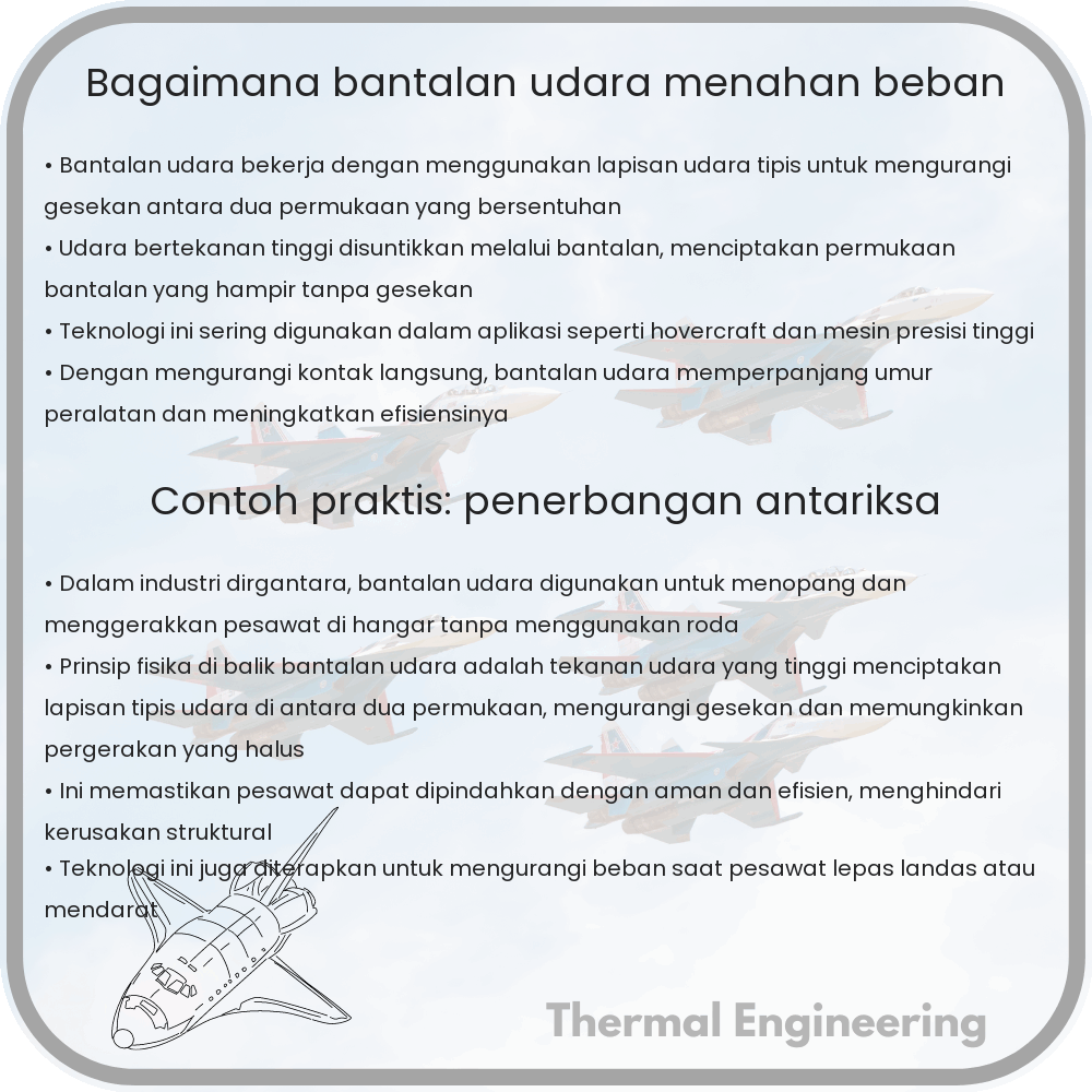 Bagaimana Bantalan Udara Menahan Beban