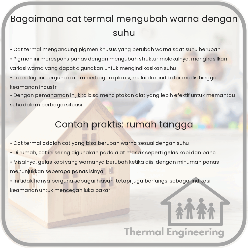 Bagaimana Cat Termal Mengubah Warna dengan Suhu