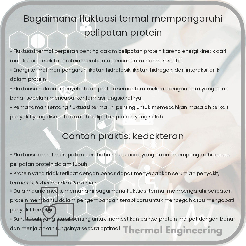 Bagaimana Fluktuasi Termal Mempengaruhi Pelipatan Protein