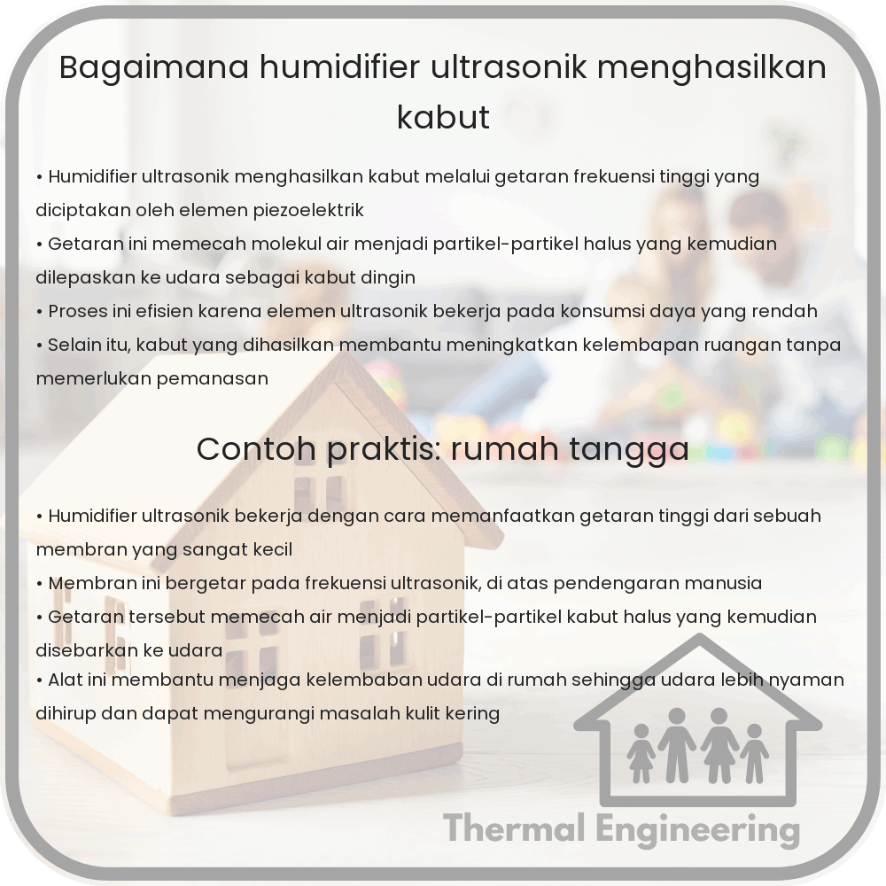 Bagaimana Humidifier Ultrasonik Menghasilkan Kabut