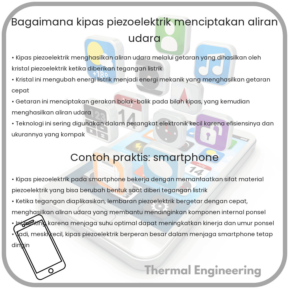 Bagaimana Kipas Piezoelektrik Menciptakan Aliran Udara