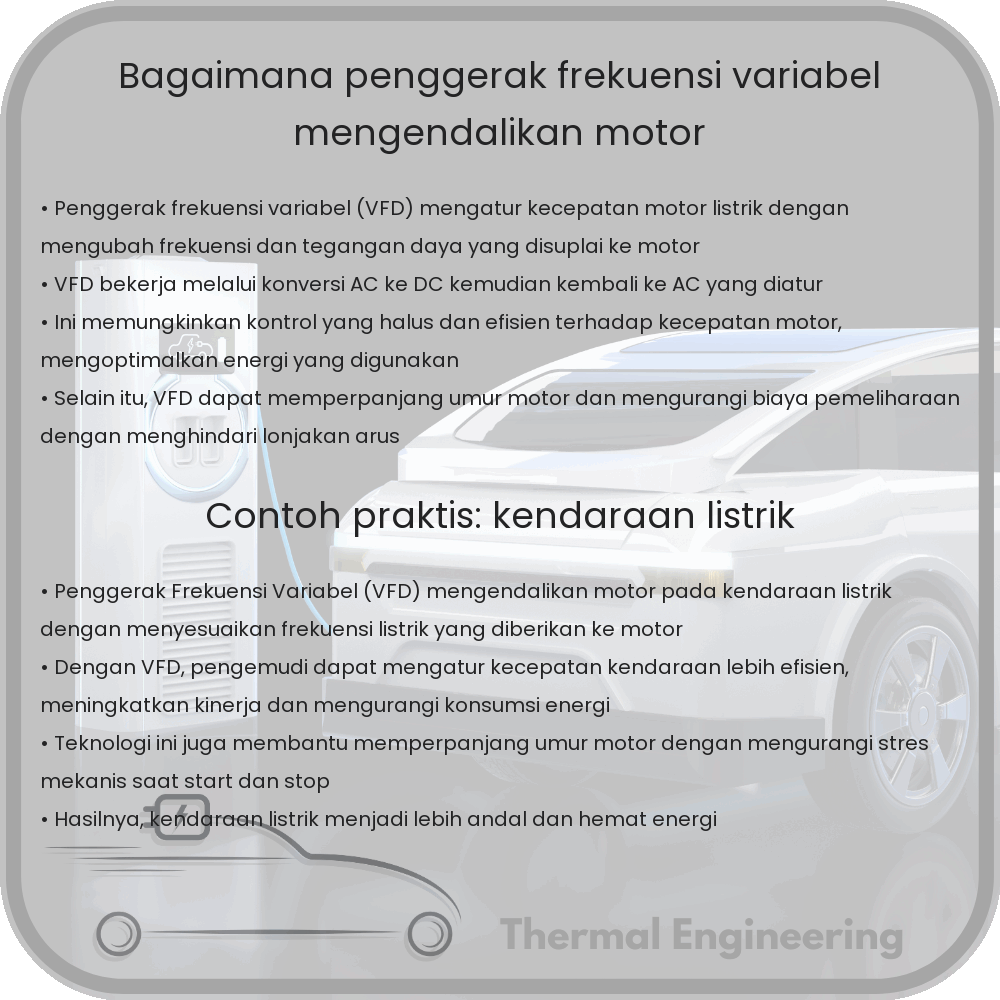Bagaimana Penggerak Frekuensi Variabel Mengendalikan Motor