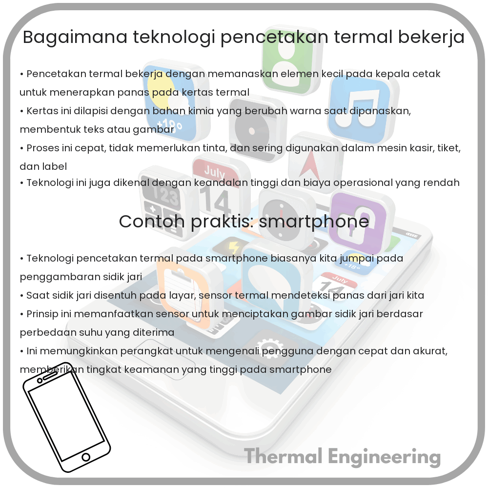 Bagaimana Teknologi Pencetakan Termal Bekerja