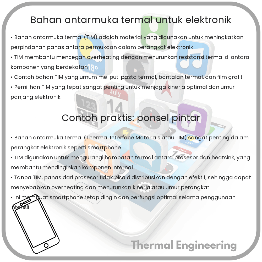 Bahan Antarmuka Termal untuk Elektronik