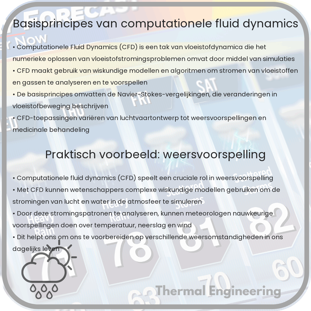 Basisprincipes van Computationele Fluid Dynamics