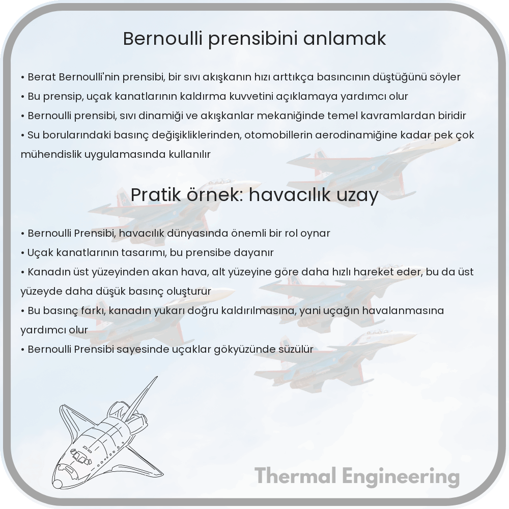 Bernoulli Prensibini Anlamak