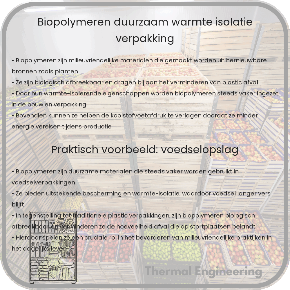 Biopolymeren | Duurzaam, Warmte-isolatie, Verpakking