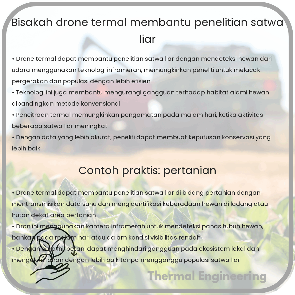 Bisakah Drone Termal Membantu Penelitian Satwa Liar?
