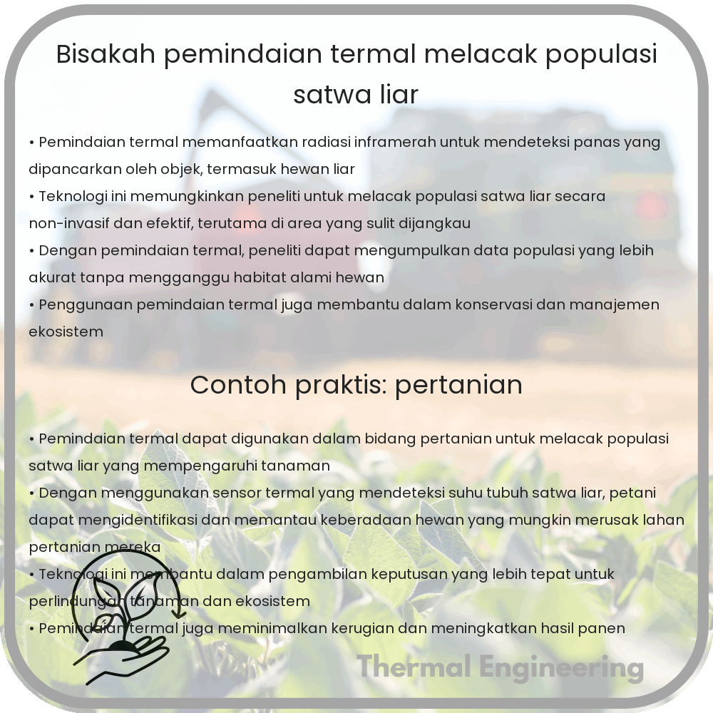 Bisakah Pemindaian Termal Melacak Populasi Satwa Liar?