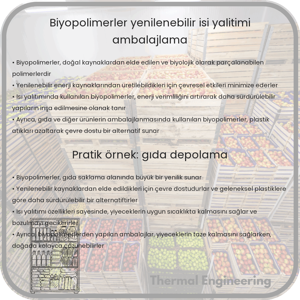Biyopolimerler | Yenilenebilir, Isı Yalıtımı, Ambalajlama