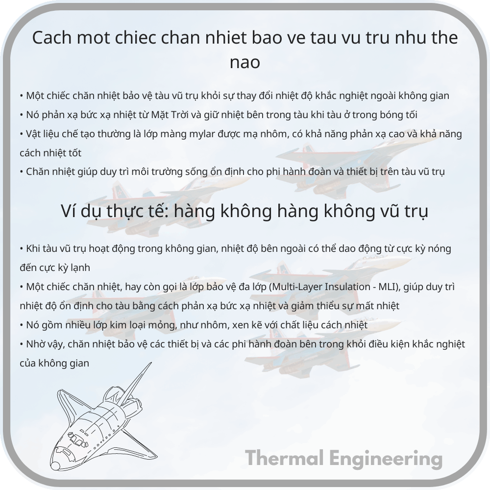 Cách một chiếc chăn nhiệt bảo vệ tàu vũ trụ như thế nào