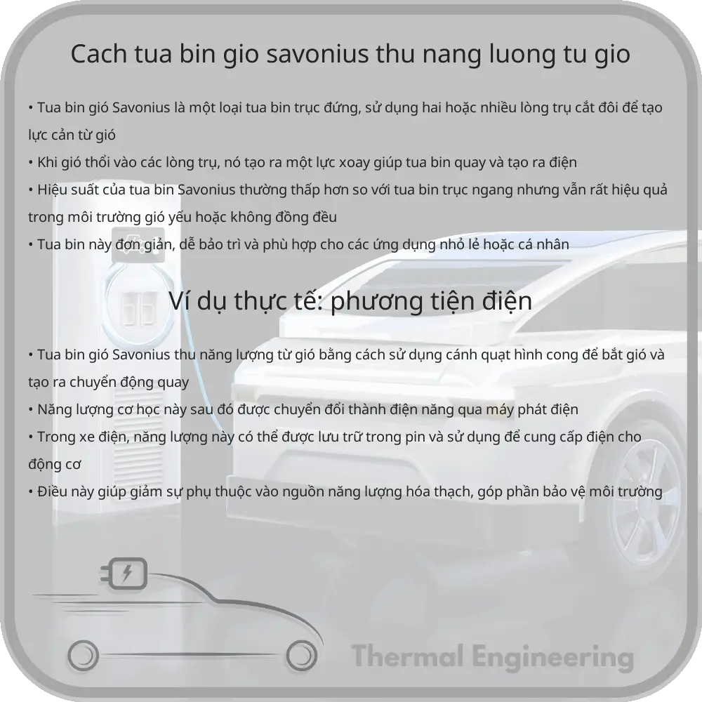 Cách tua bin gió Savonius thu năng lượng từ gió