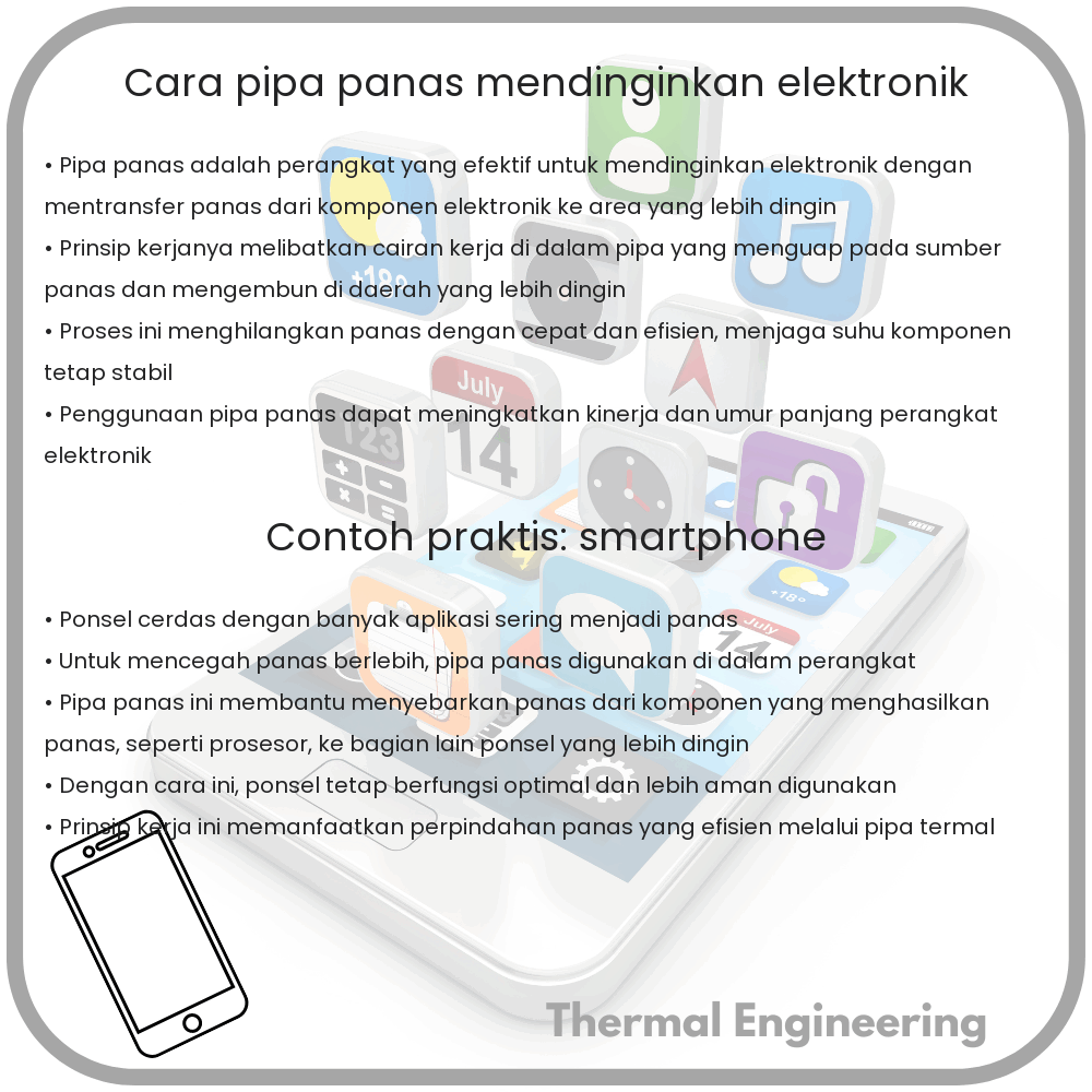 Cara Pipa Panas Mendinginkan Elektronik