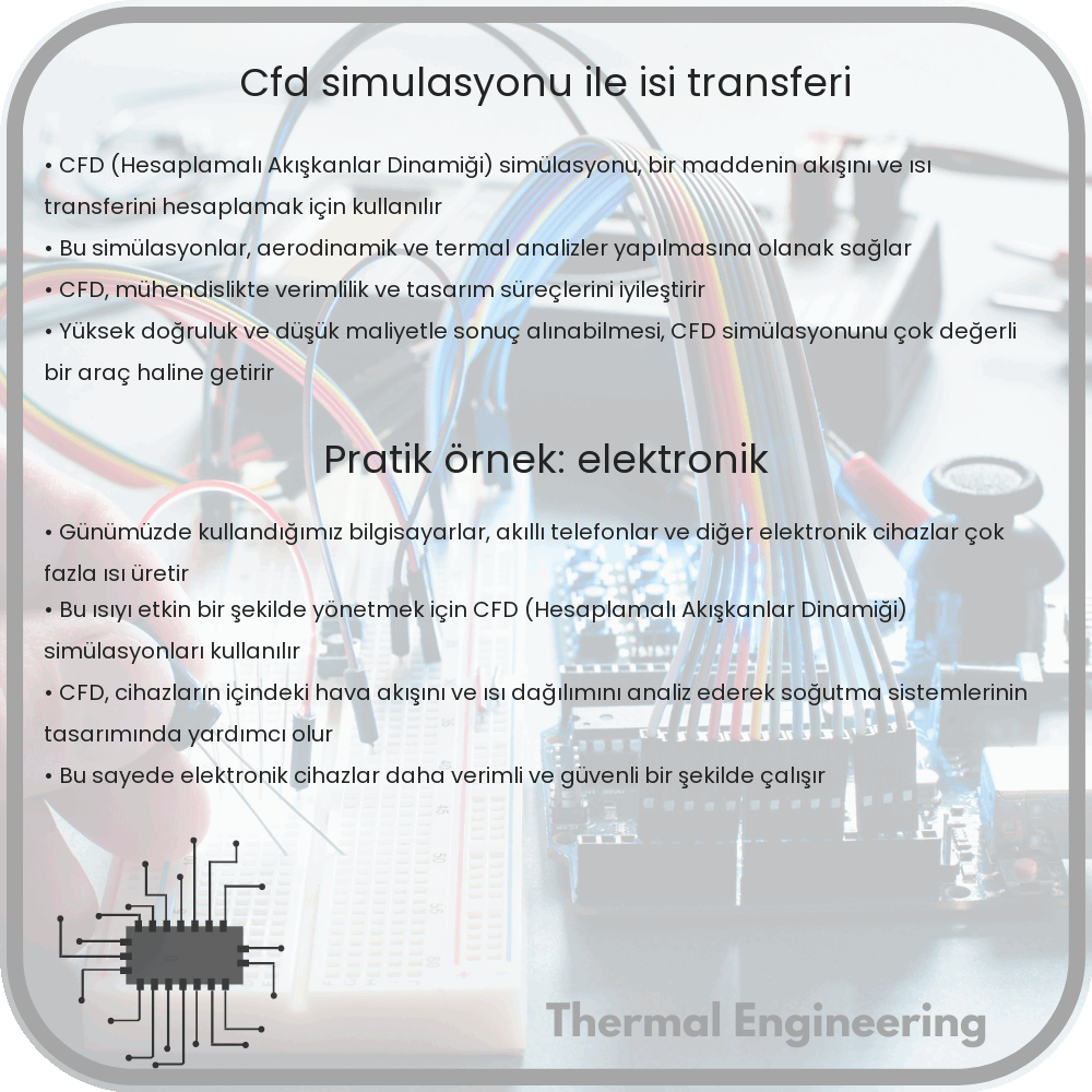 CFD Simülasyonu ile Isı Transferi