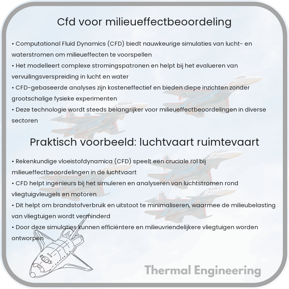CFD voor milieueffectbeoordeling