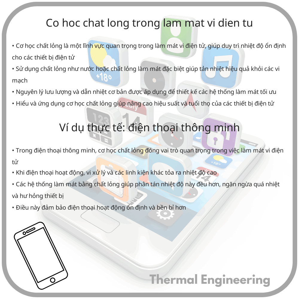 Cơ học chất lỏng trong làm mát vi điện tử