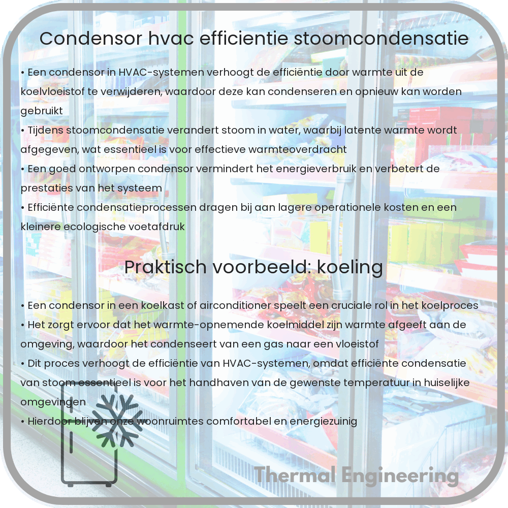 Condensor | HVAC Efficiëntie & Stoomcondensatie