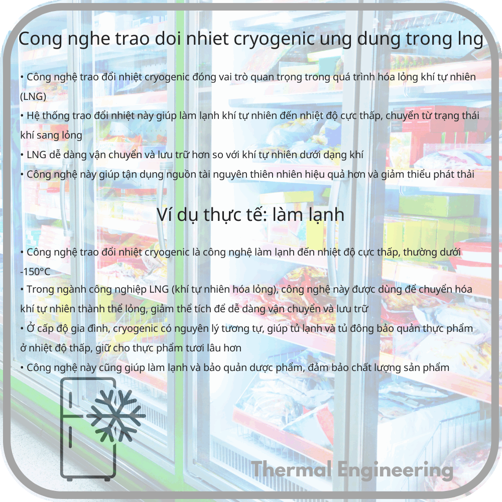 Công Nghệ Trao Đổi Nhiệt Cryogenic: Ứng Dụng Trong LNG