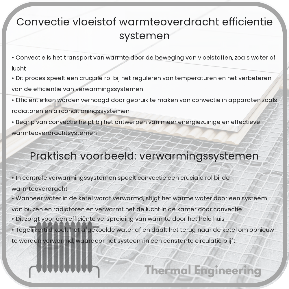 Convectie Vloeistof | Warmteoverdracht, Efficiëntie & Systemen