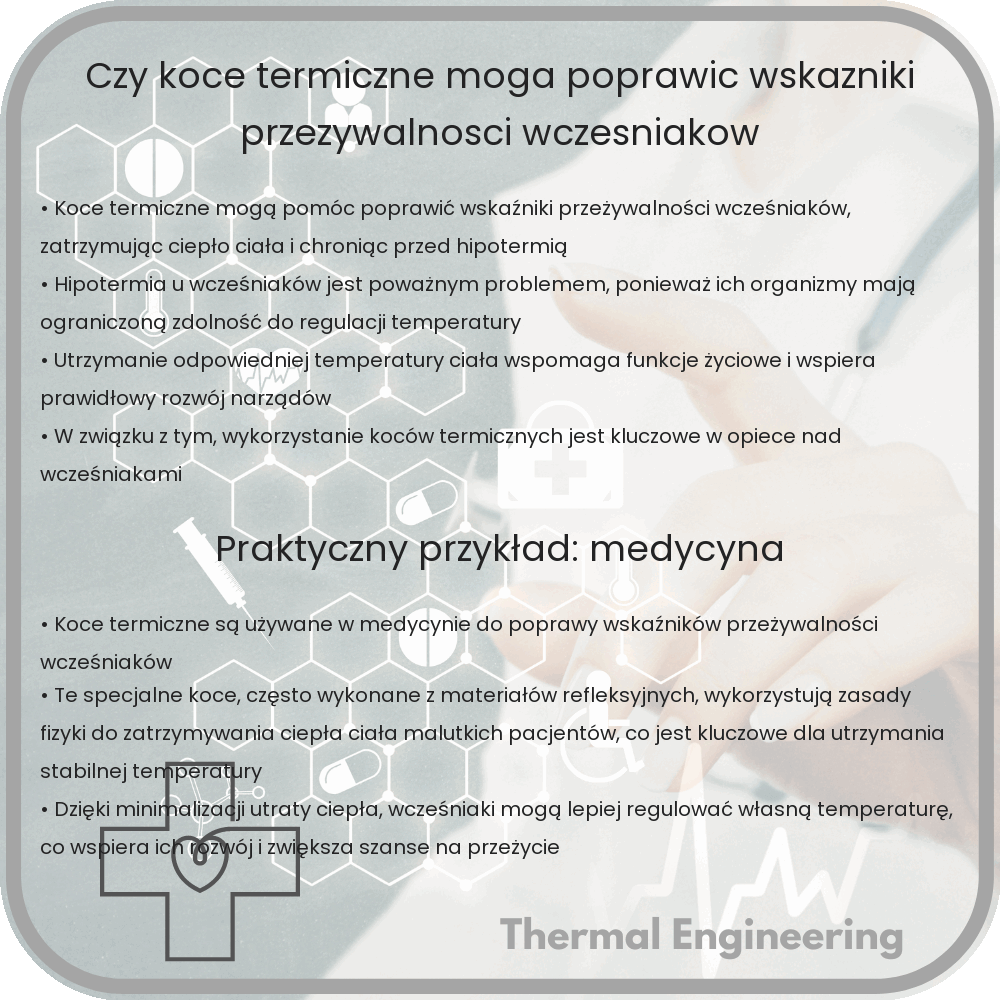 Czy koce termiczne mogą poprawić wskaźniki przeżywalności wcześniaków?